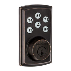 Kwikset SmartCode Zwave DeadBolt (Bronze)