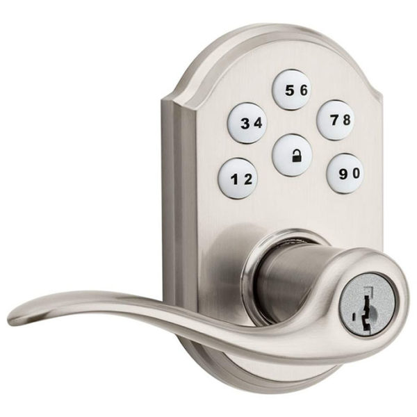 Kwickset Smartcode Zwave Lever Lock (Nickel) Kwickset Smartcode Zwave Lever Lock (Nickel) Home Security Devices