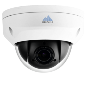 Montavue MTZ4040 4MP Pan-Tilt-Zoom (PTZ) Speed Dome Camera with 2K HD Resolution, 4x Zoom, and Low Light Color Optics