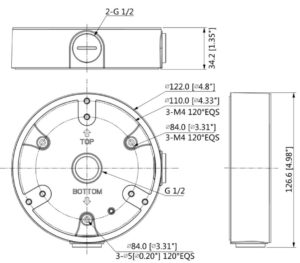 Montavue MAM137 Waterproof Junction Box