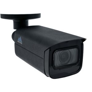 Montavue 8MP Smart Motion Varifocal Bullet Camera (Black) - AI Functionality, Smart Motion Detect, 4x Zoom, 200ft IR Night Vision- Montavue MTB81130-V-AISMD-B
