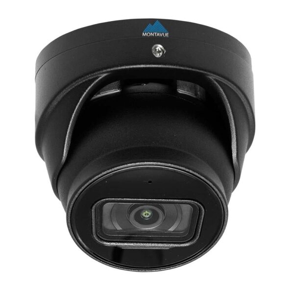 Montavue 8MP Smart Motion AI Turret Camera - Starlight Night Vision, Smart Motion Detect, Built-in Mic- Montavue MTT8108-AISMD