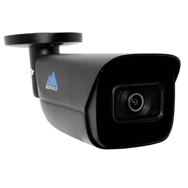 Montavue 8MP Smart Motion AI Bullet Camera - AI Functionality, Smart Motion Detect, Built-in Mic, 100ft IR Night Vision- Montavue MTB8108-AISMD