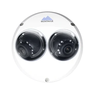 4MP Dual-Directional Dome Network Camera - MT2D4-IR-AI-SMD3-W