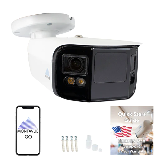 8MP 4K 180° Panoramic Full Color AISMD Bullet Camera – MTB180 8MP 4K 180° Panoramic Full Color AISMD Bullet Camera – MTB180 Video Surveillance Products