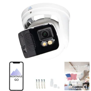 8MP 4K 180° Panoramic Full Color AISMD Turret Camera – MTT180 8MP 4K 180° Panoramic Full Color AISMD Turret Camera – MTT180 Video Surveillance Products