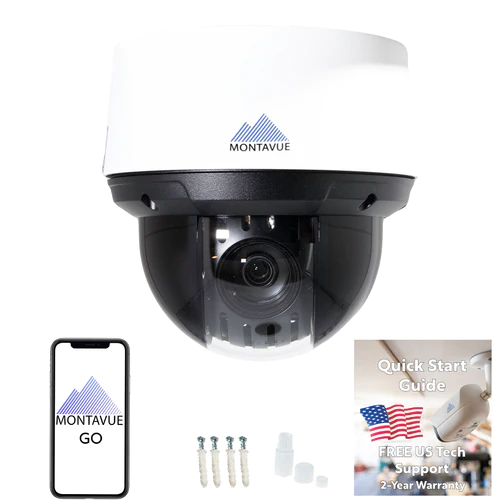 thumbnail image 2 of Jennov 4K PoE Security Camera – Auto Tracking 328ft IR Night Vision – PTZ Dome For ONVIF NVR 2 of 4